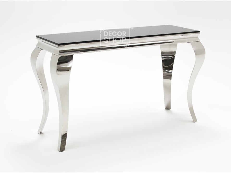 Console Table with Chrome Legs - Louis