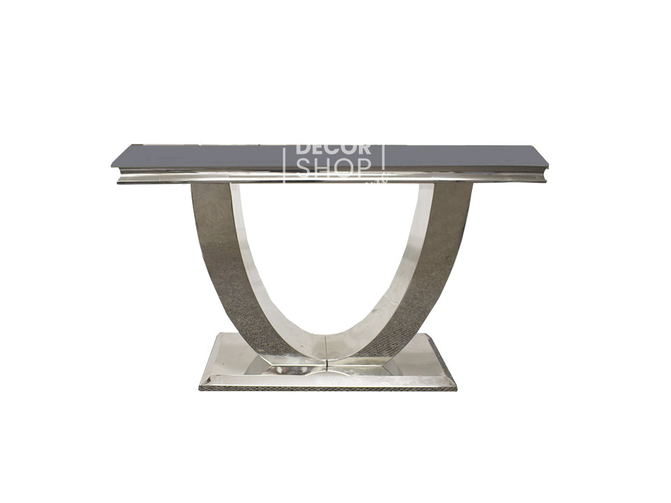 Small Console Table With Chrome Legs - Arial