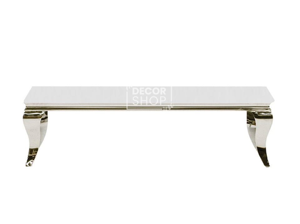 Coffee Table with Chrome Legs - Louis