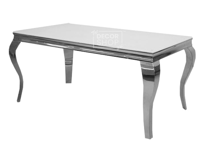Dining Table with Chrome Legs - Louis