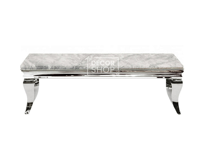 Coffee Table with Chrome Legs - Louis