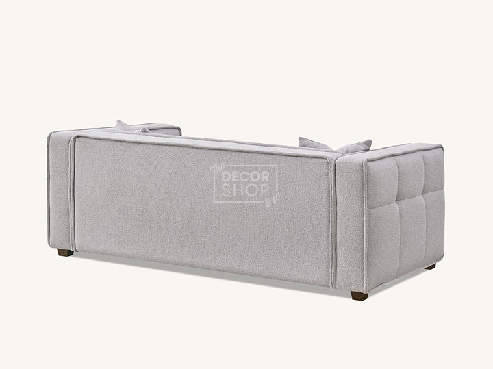 Fabric Sofa Set In Cream Boucle - Murray
