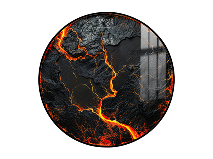 hot lava canva art