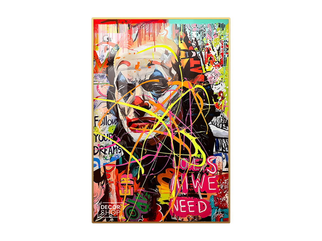 Joker Wall Art: A Perfect Statement for Bold Interiors