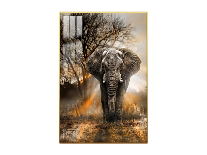 Transform Your Space with Majestic Canvas Elephant Art