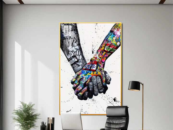 Add an Edgy Touch with Unique Street Art Canvas Decor