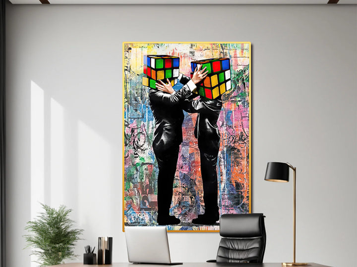 Eye-Catching Pop Art Poster Perfect for Stylish Interiors