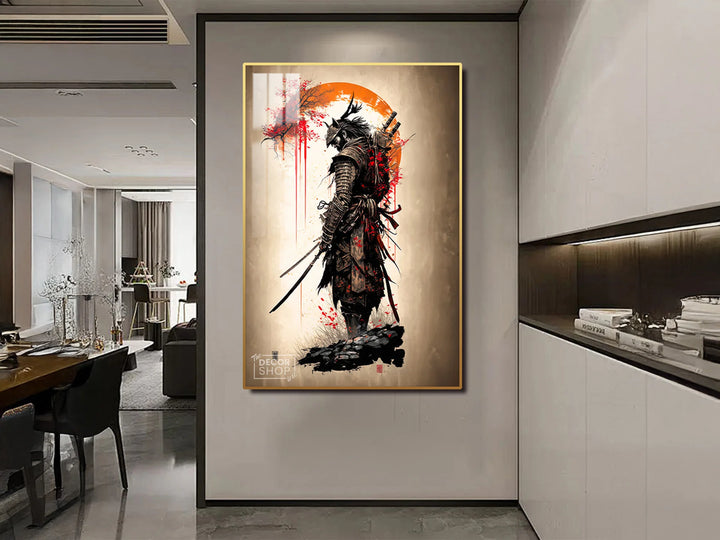 Warrior wall art