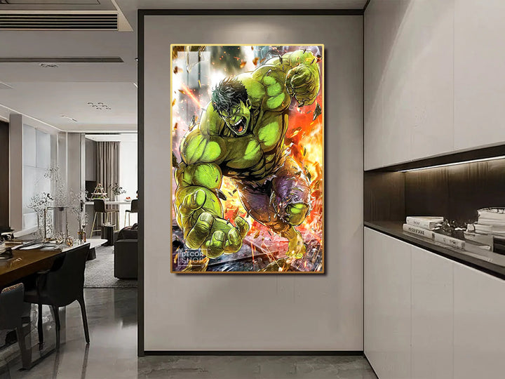 Marvel Superhero Hulk Canvas