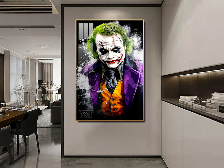 Joker Poker Face Canvas