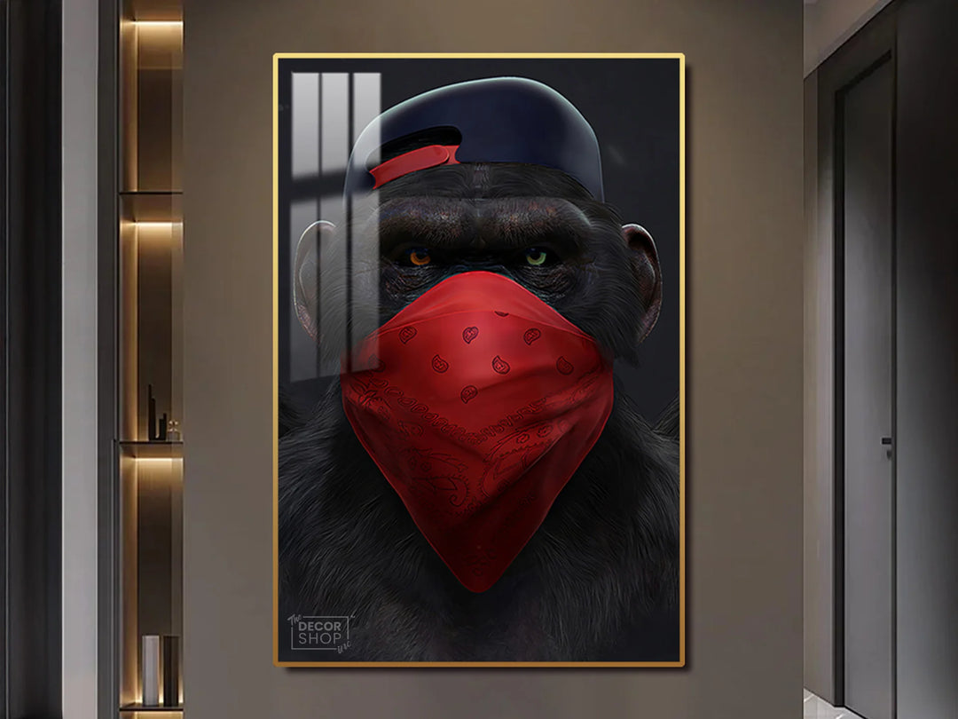 Add Playful Energy to Your Space with Monkey Wall Art