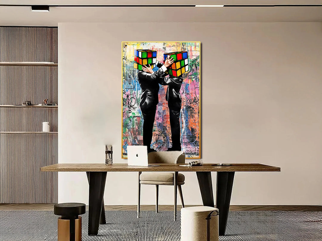 Eye-Catching Pop Art Poster Perfect for Stylish Interiors