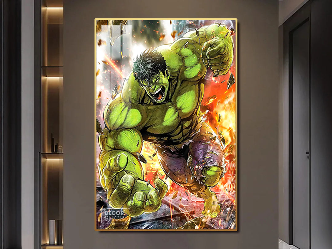 Marvel Superhero Hulk Canvas