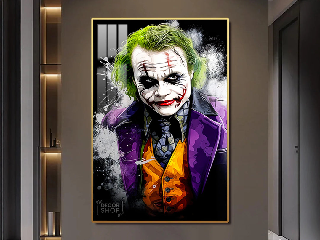 Joker Poker Face Canvas