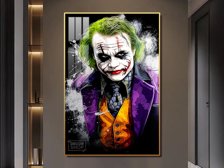 Joker Poker Face Canvas