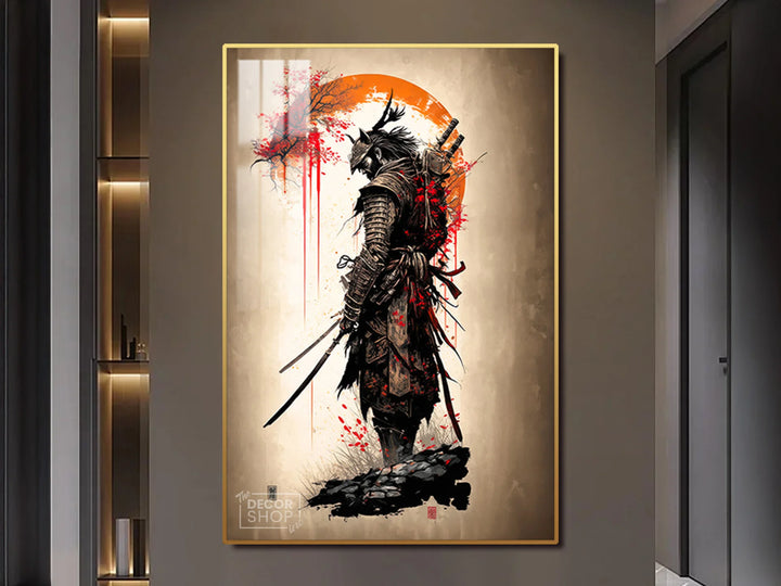 Warrior wall art