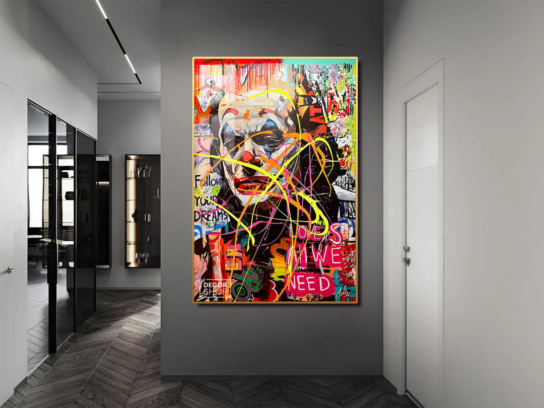 Joker Wall Art: A Perfect Statement for Bold Interiors