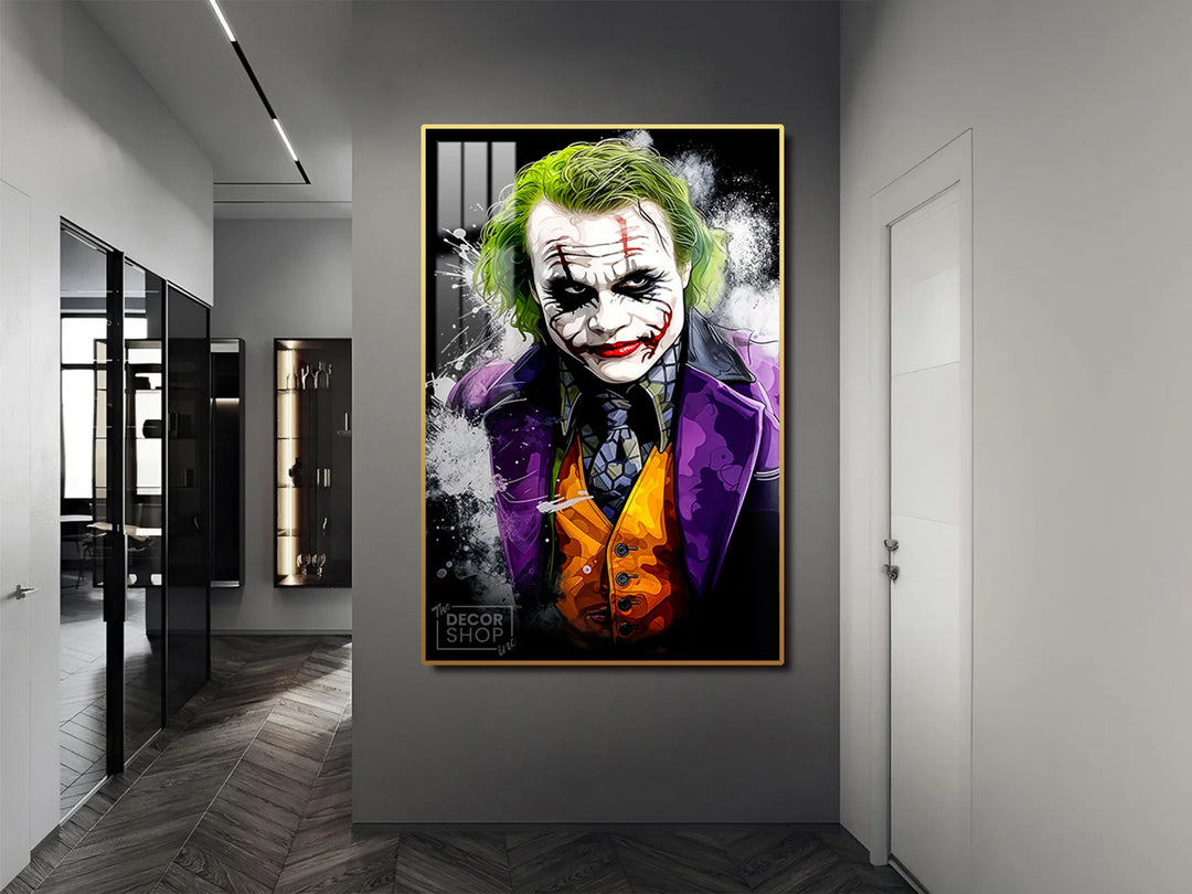 Joker Poker Face Canvas