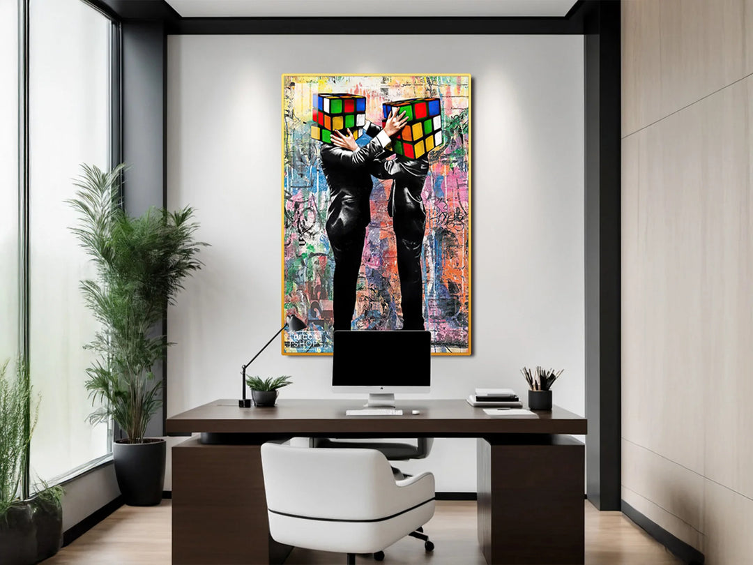 Eye-Catching Pop Art Poster Perfect for Stylish Interiors