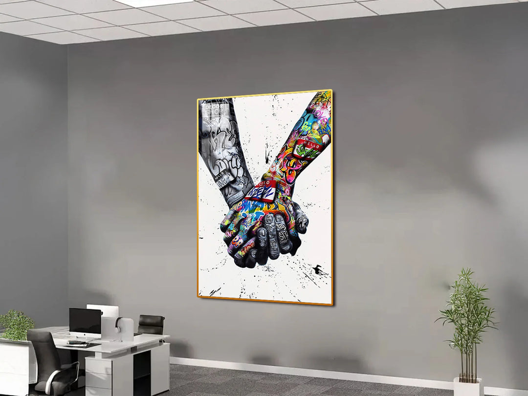 Add an Edgy Touch with Unique Street Art Canvas Decor