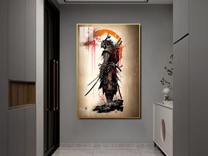 Warrior wall art