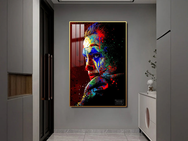 Transform Your Interior Decor with a Striking Joker Face Painting