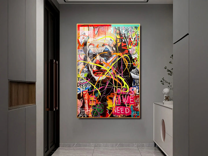 Joker Wall Art: A Perfect Statement for Bold Interiors