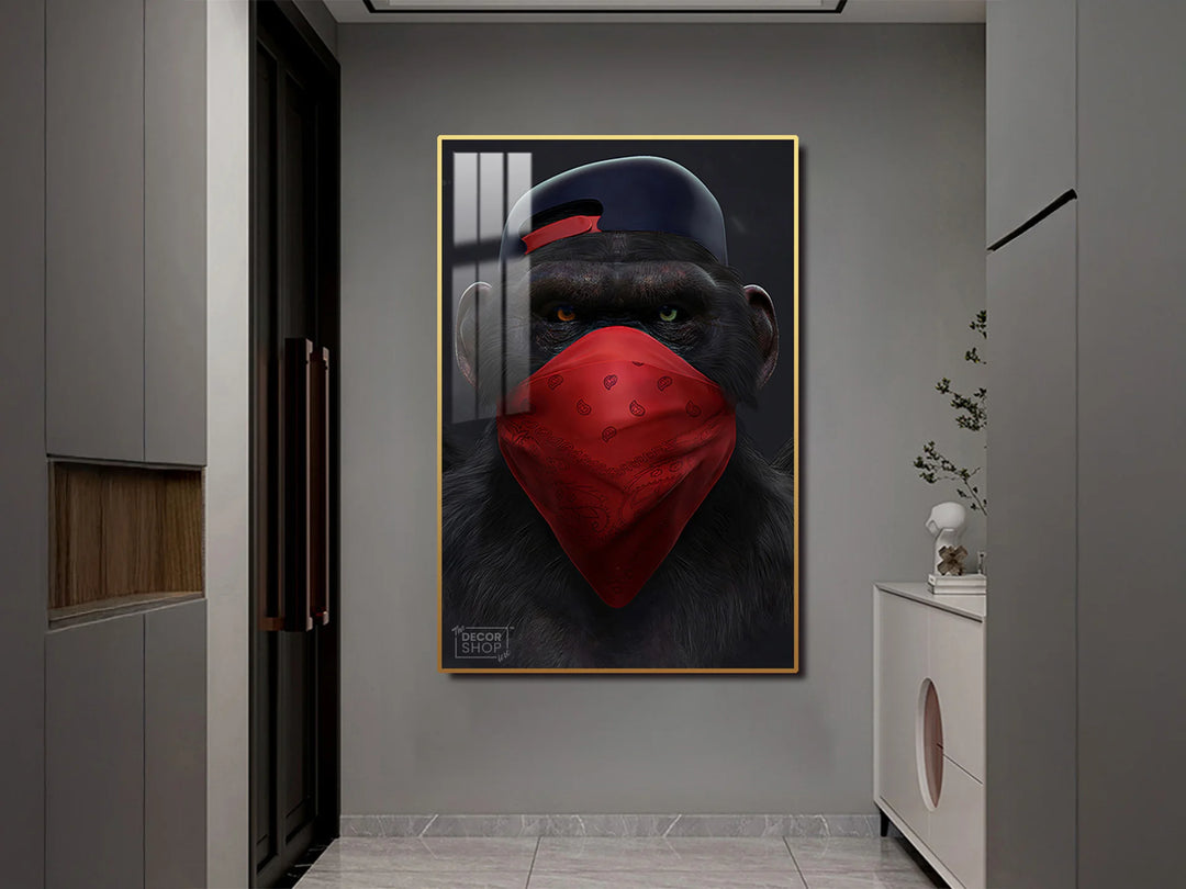 Add Playful Energy to Your Space with Monkey Wall Art