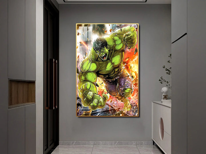 Marvel Superhero Hulk Canvas