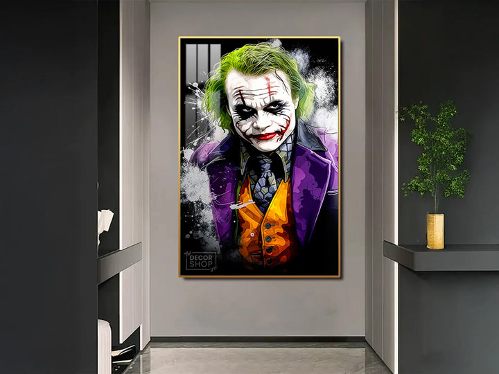 Joker Poker Face Canvas