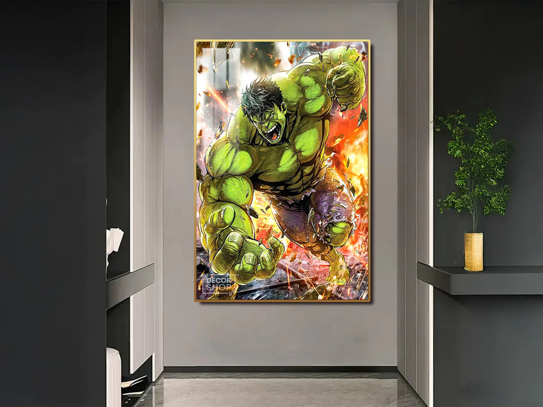 Marvel Superhero Hulk Canvas