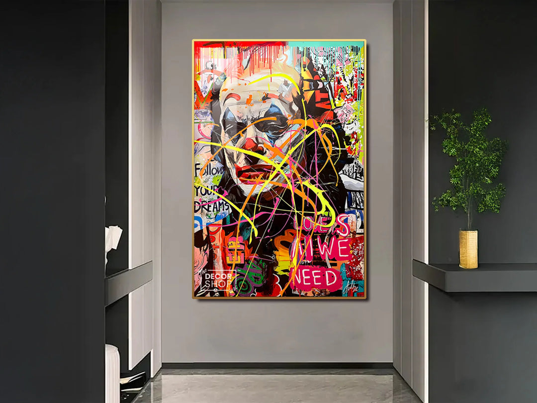 Joker Wall Art: A Perfect Statement for Bold Interiors