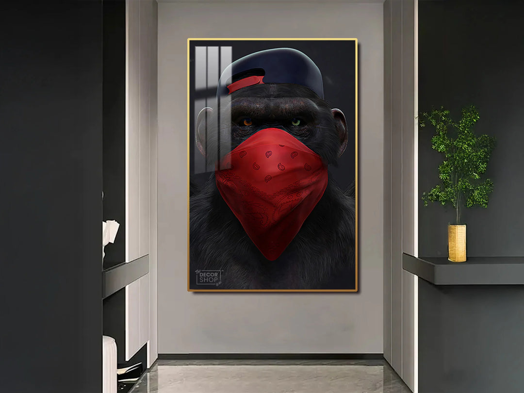 Add Playful Energy to Your Space with Monkey Wall Art