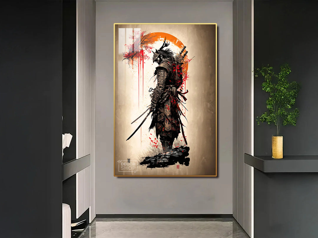 Warrior wall art